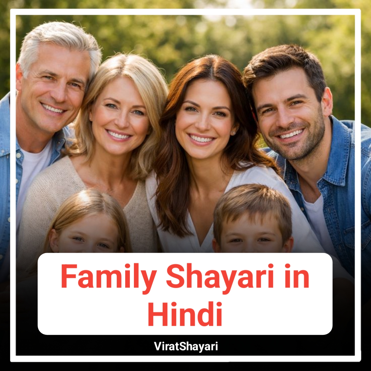 Family Shayari in Hindi
