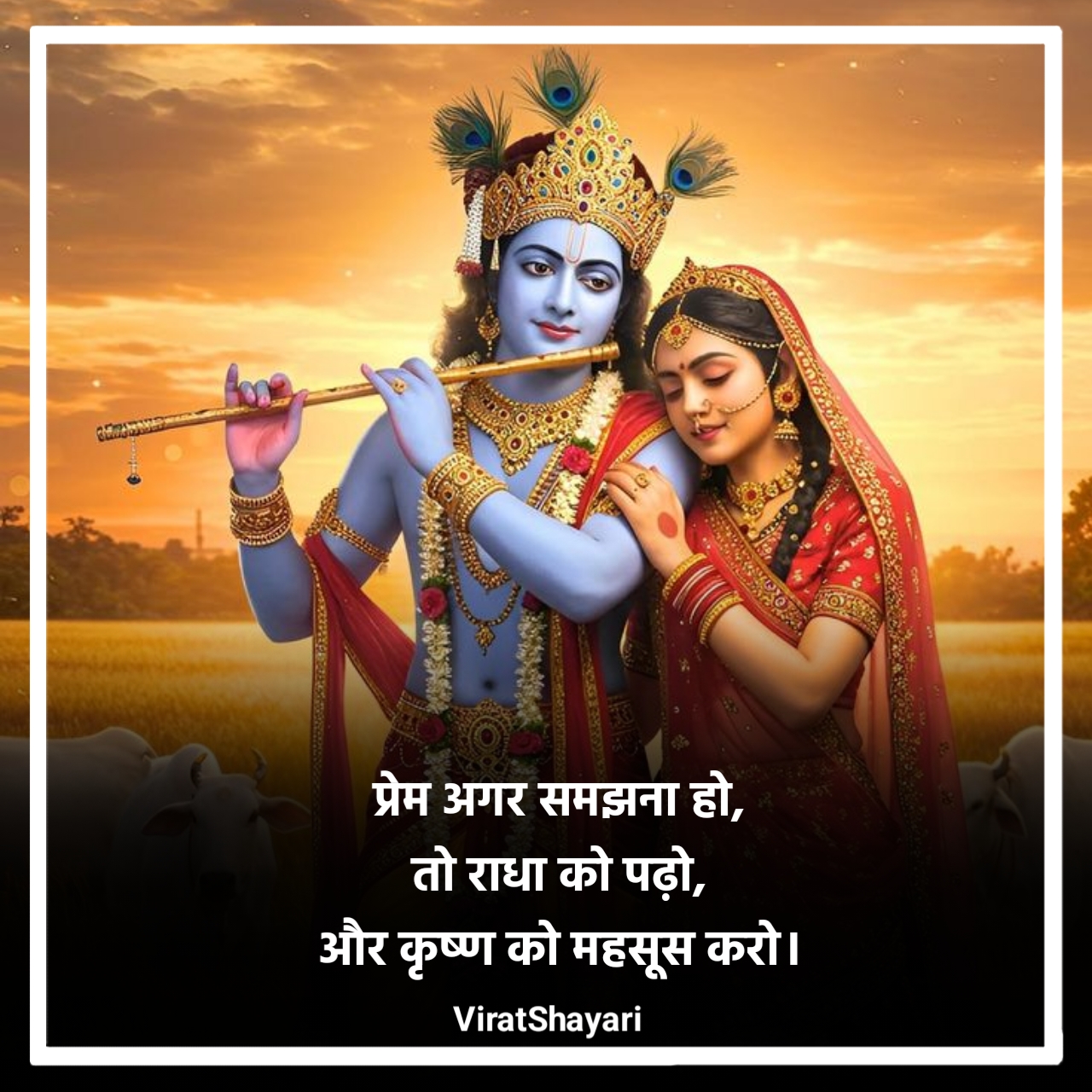 Krishna ki shayari on life