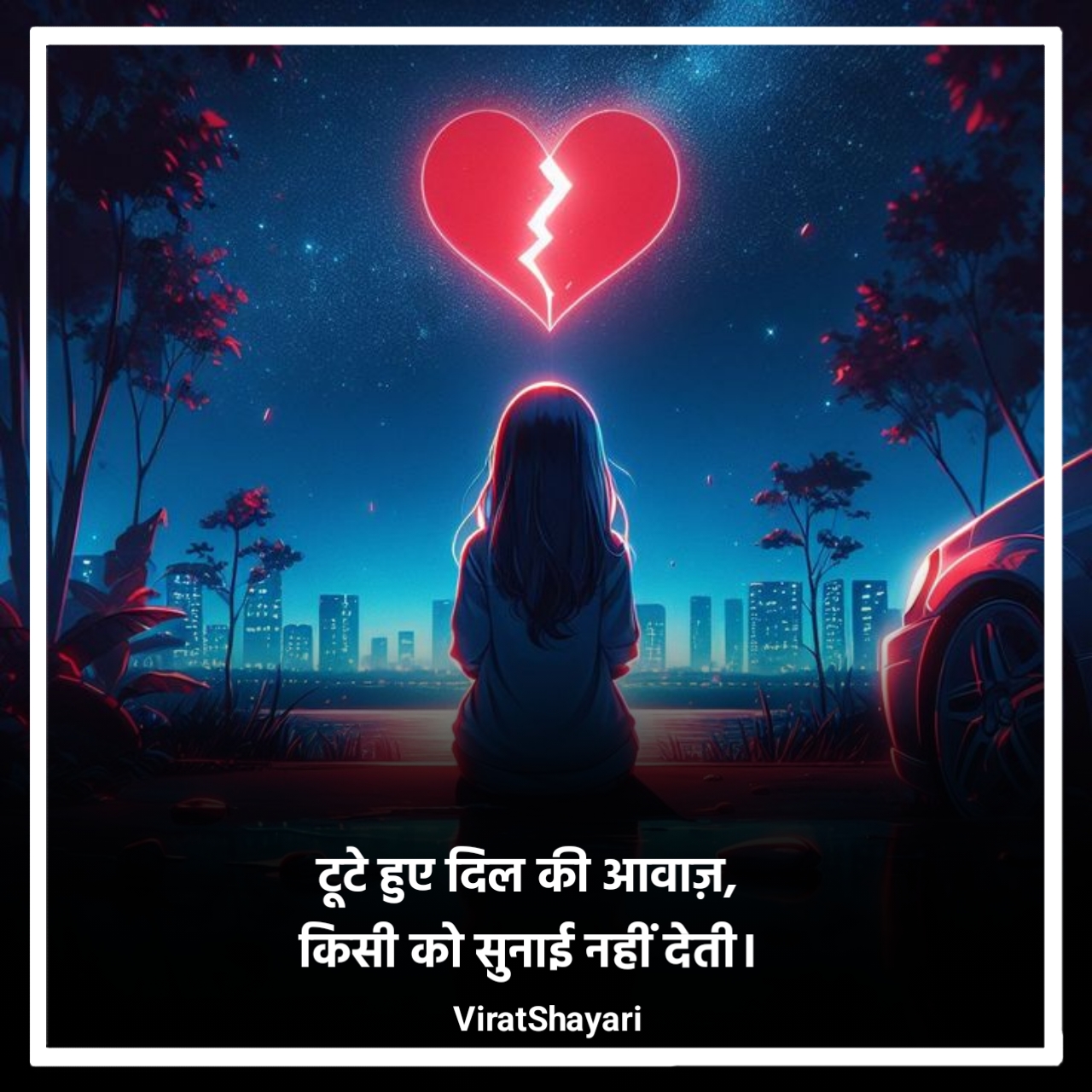 प्यार में दिल टूटने वाली शायरी 2 line